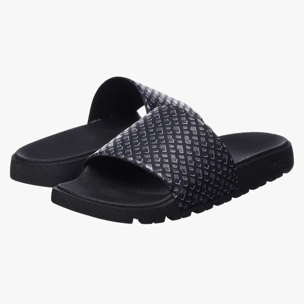 NWT BOSS Men's Surfley_Slid_bamo Slippers size 45